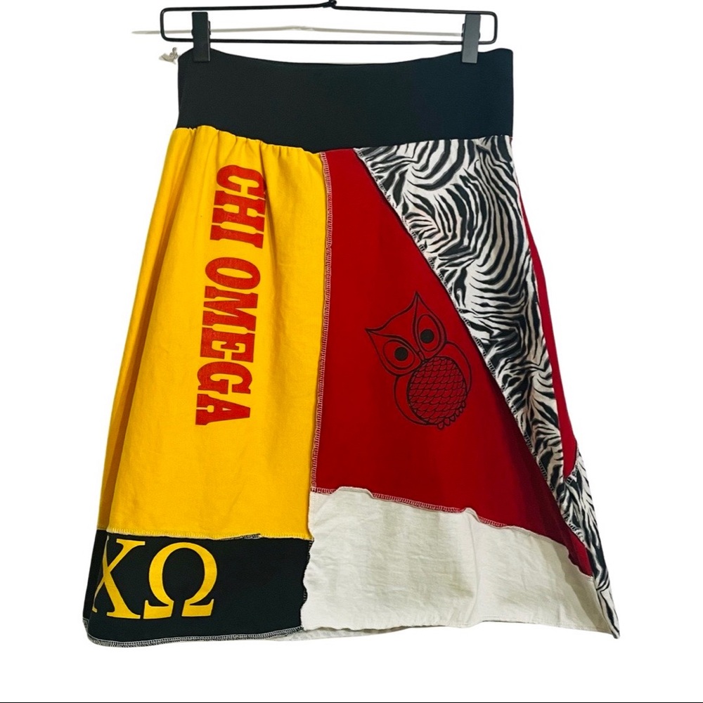 CHI OMEGA T-Shirt Sorority Spirit Skirt